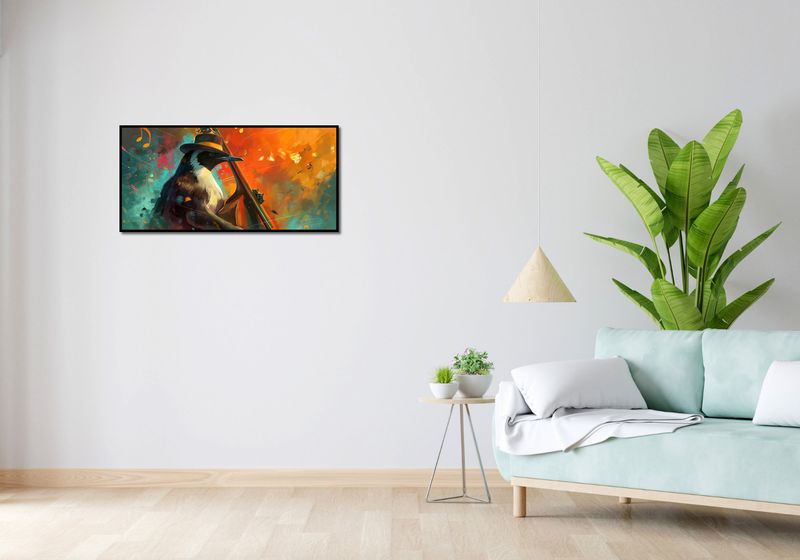 Plakat 91,3x44,5cm Pingwinia Nuta zdjęcie 4