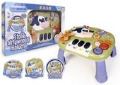 stoliczek edukacyjny e-edu z pianinkiem 7156