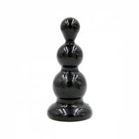 rocket drill 3,2 inch black  anal plug 3,2 inch / 8 cm