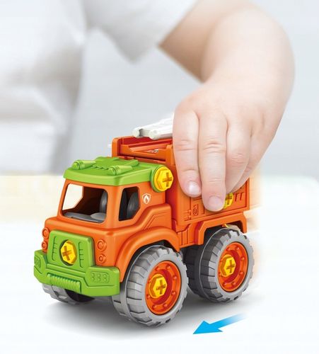 AUTO ROBOT DO SKRĘCANIA 5w1 LED TRANSFORMER XXL ZABAWKA KONSTRYKCYJNA na Arena.pl