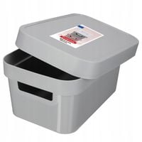 Curver Pojemnik Pudełko Z Pokrywką 4,5 L Szary