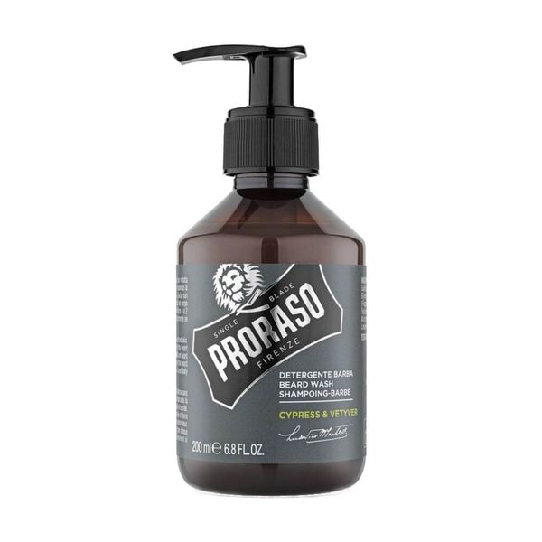 PRORASO Szampon do brody Cypress & Vetyver, 200ml zdjęcie 1