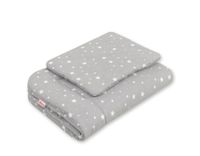 komplet pościeli dla niemowląt z wypełnieniem 2-cz 75x100cm newborn