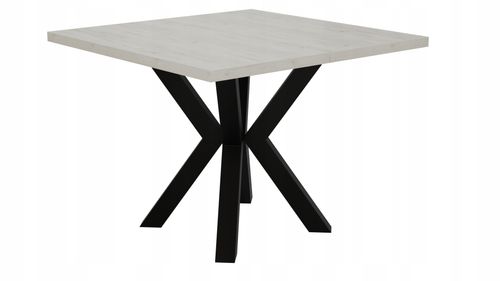 STÓŁ ROZKŁADANY NOGA METAL SALON KUCHNIA 90cm+2x50cm na Arena.pl