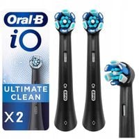 ORYGINALNA KOŃCÓWKA ORAL-B BLACK ULTIMATE CLEAN CZARNA DO SZCZOTECZKI iO