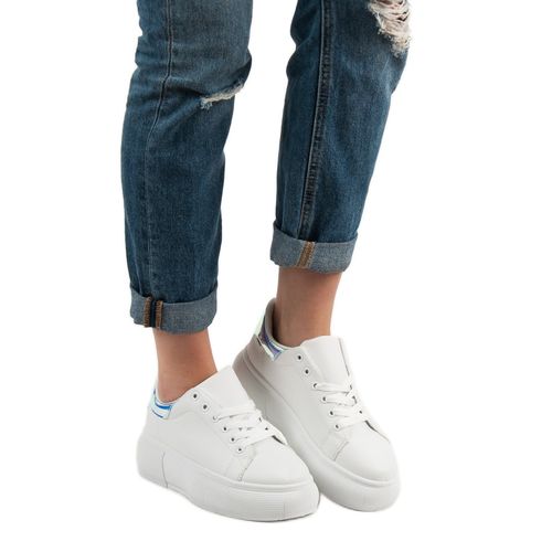 Białe Buty Na Platformie r.39 na Arena.pl