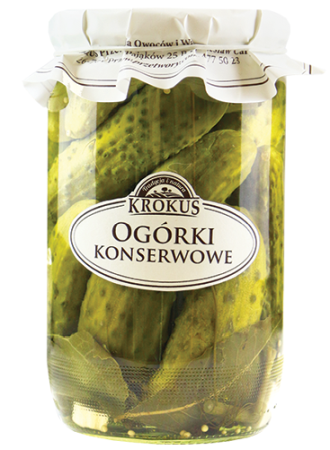 OgÓrki Konserwowe 650 g (320 g) - Krokus zdjęcie 1
