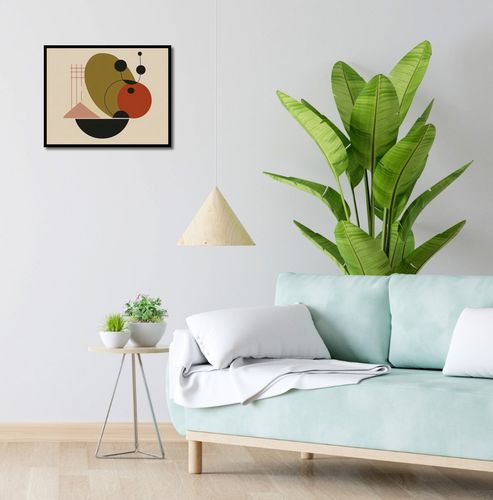 Plakat 50x40cm Geometryczny Balans na Arena.pl