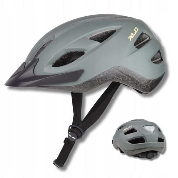 Kask rowerowy MTB / CITY / Cross 53-60cm + wbud. światło LED XLC BH-C32 241 zdjęcie 1