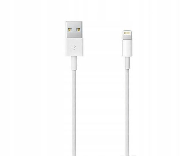KABEL USB IPHONE BIAŁY 1M LIGHTNING ZAMIENNIK HQ zdjęcie 1