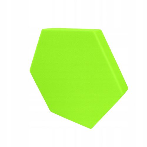 Pianka akustyczna | Gąbka wygłuszająca HEXAGON 32x28x3 cm - zielony na Arena.pl