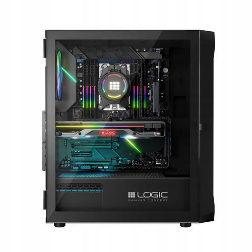 Obudowa Logic Portos ARGB Midi Black na Arena.pl
