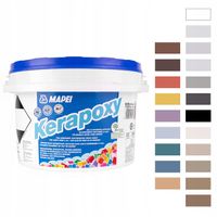 Fuga epoksydowa MAPEI KERAPOXY 2kg - kolor 114 antracyt