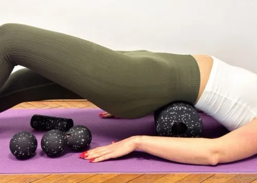 Zestaw EPP do masażu 4w1 Roller + Wałek + Piłka + Duoball Majestic Sport na Arena.pl