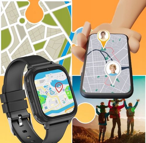 SMARTWATCH ZEGAREK DLA DZIECI 4G ROZMOWY SMS GRY ANDROID POLSKIE MENU GPS na Arena.pl