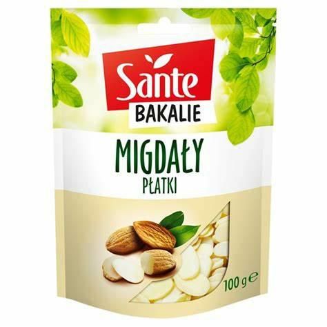 SANTE MIGDAŁY PŁATKI 100G zdjęcie 1