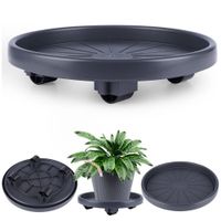 Podstawka pod Doniczkę Donicę Roślinę Kwiatek na Kółkach Przesuwania 30 cm