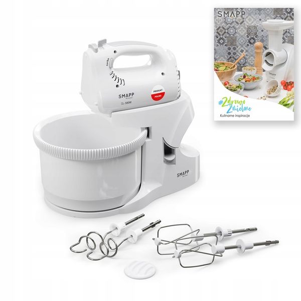 Mikser ręczny ze stojakiem i misą SMAPP 451.6 EBOOK Gratis zdjęcie 1