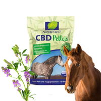 Nature's Best CBD Pellets - Kannabidiol Mieszanka Paszowa Dla Koni 675g