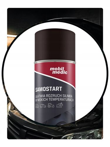 SAMOSTART MOBIL MEDIC STARTER PREPARAT DO URUCHOMIENIA SILNIKA SPRAY 400 ml na Arena.pl