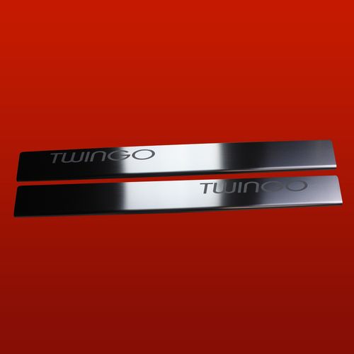 Listwa progowa RENAULT TWINGO MK2 Stal nierdzewna 304 mat 2szt na Arena.pl