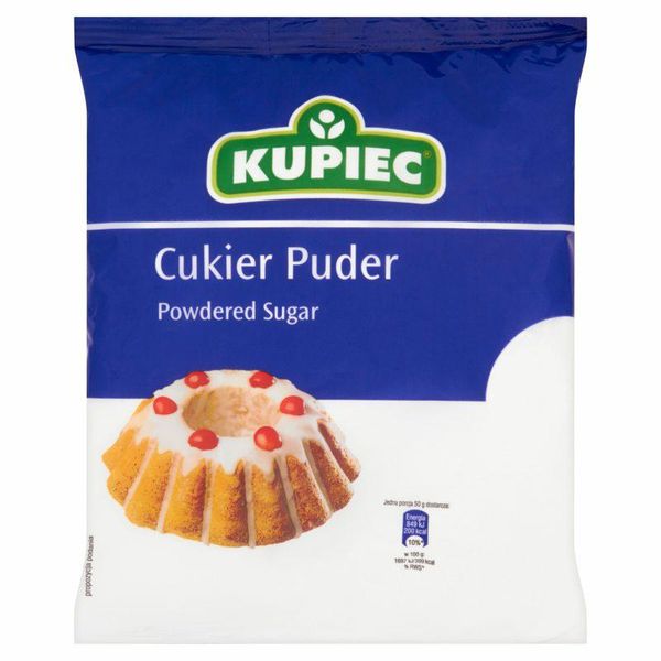 KUPIEC CUKIER PUDER 400G zdjęcie 1