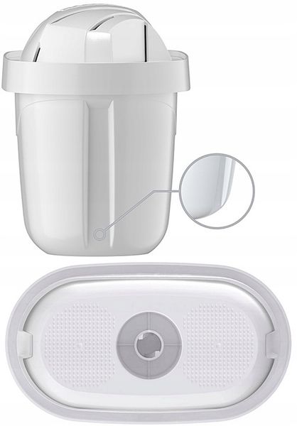7x FILTR WESSPER AQUAMAX PLUS AQUA MAX Plus do WODY do DZBANKA BRITA zdjęcie 3