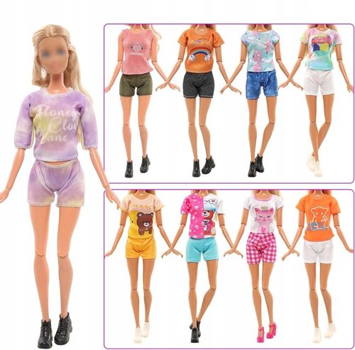 ZESTAW XL UBRANIA DLA LALEK SUKNIE BALOWE AKCESORIA PREZENT DLA DZIECKA na Arena.pl