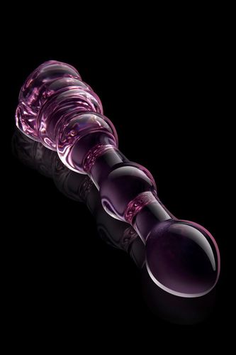 GLAZE GLASS ROSEBUD BEADED DILDO na Arena.pl
