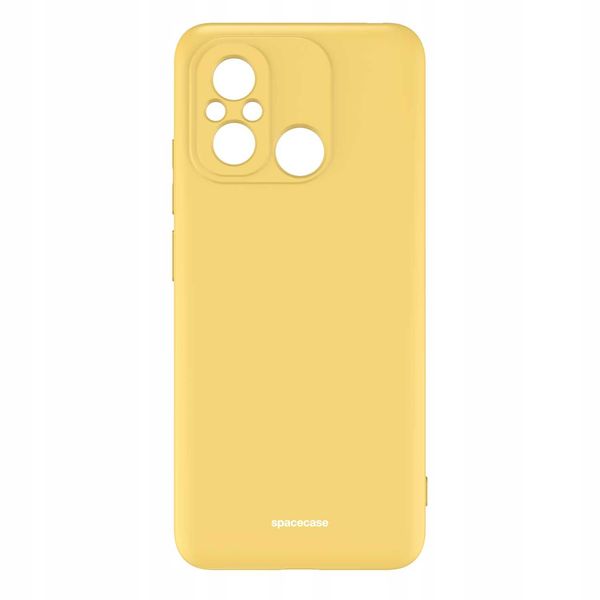 Spacecase Silicone Case Redmi Redmi 12C Yellow zdjęcie 7