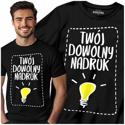 Koszulka ROBOCZA z Twoim dowolnym nadrukiem GRAFIKA LOGO ZDJĘCIE kreator na Arena.pl