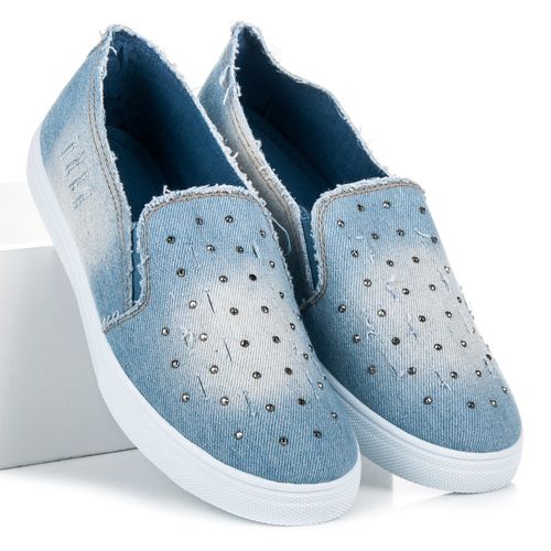 Trampki slip on denim r.36 na Arena.pl