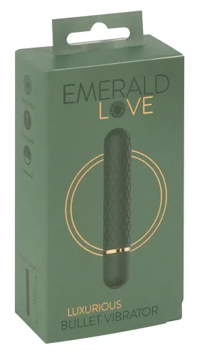 emerald love - luksusowy mini wibrator bullet na Arena.pl