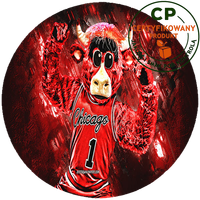 Opłatek na tort Chicago Bulls