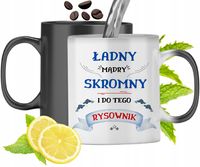 Kubek Magiczny Dla Rysownika Zmieniający Kolor Z Nadrukiem Ze Zdjęciem