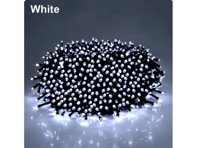 Lampki choinkowe, 100 led, biały zimny zdjęcie 1