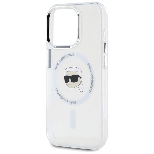 Etui Karl Lagerfeld do iPhone 15 Pro Max, Biały, MagSafe zdjęcie 6