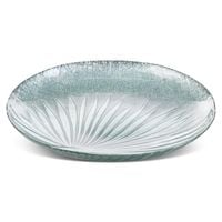 Patera dekoracyjna szklana BENA 33X4 miętowa