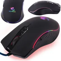 Mysz optyczna przewodowa komputerowa do laptopa PC RGB gamingowa Verk Group model 262209128