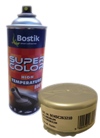 FARBA W SPRAYU LAKIER WYSOKOTEMPERATUROWY SUPER COLOR ALUMINIUM 400ML