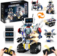 RC ROBOT KLOCKI KONSTRUKCYJNE PROGRAMOWANIE PREZENT - APP + PILOT - 620EL