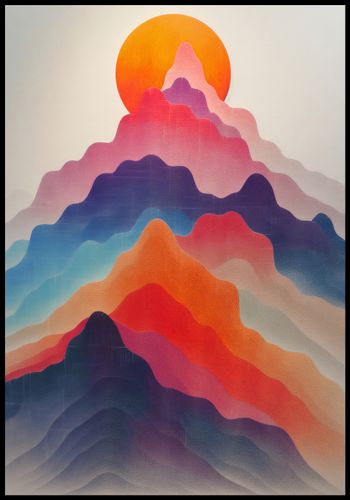 Plakat 68x98cm Gama Gór na Arena.pl