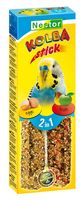 Zdrowa kolba z witaminami dla małej papugi - Nestor 2w1 jajko i owoce 2szt