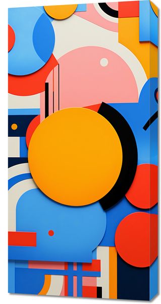 Obraz 50x100cm Kalejdoskop Emocji zdjęcie 1