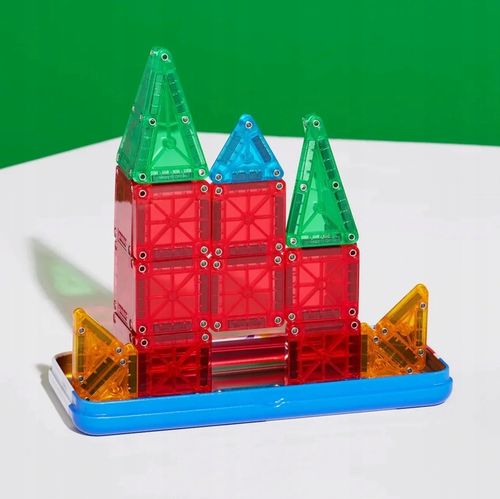 microMAGS Podróżne Klocki Magnetyczne 26 el Travel Set Magna-Tiles na Arena.pl