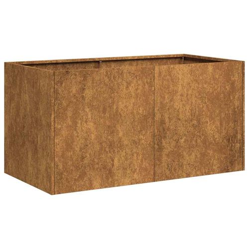 Doniczka Rusty 80x40x40 cm Stal nierdzewna na Arena.pl