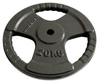 OUTLET Obciążenie żeliwne Hammertone BLACK UNDERFIT (31 mm) 20 kg