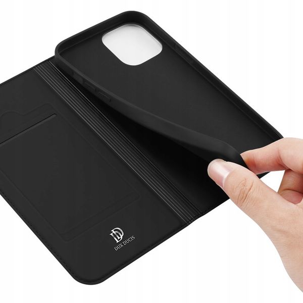 Etui z klapką niktrade do Apple iPhone 13 mini czarny zdjęcie 2