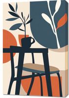 Obraz 60x90cm Poranek w Cieniu Drzew