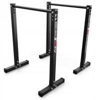 Poręcze treningowe stacjonarne wielofunkcyjne UCHWYT ćwiczeń POMPEK